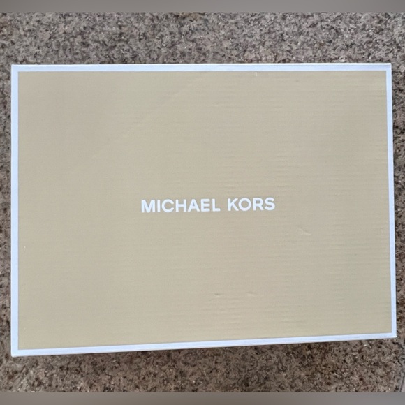 Michael Kors Ava Mid Heeled Sandal Glitter Mesh NWT - Picture 9 of 10